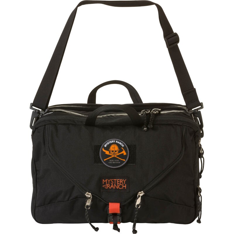 3 Way Expandable Briefcase - Wildfire Black (Head On)